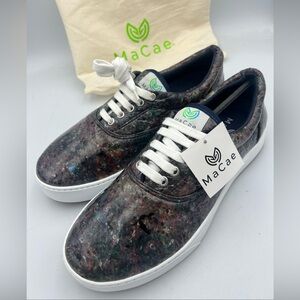 MaCae Original Recycled Mix Lace-Up Sneakers Unisex SZ 9 MEN 11 WOMEN NEW W/Tag